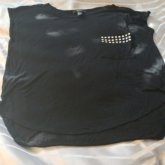 FOREVER 21 Black Top - Picture 3 of 4